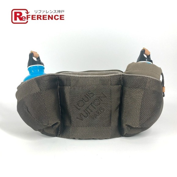 Louis Vuitton Handbags - Louis Vuitton Geant Santur Jogging Belt Bag Two Water Bottles khaki Green